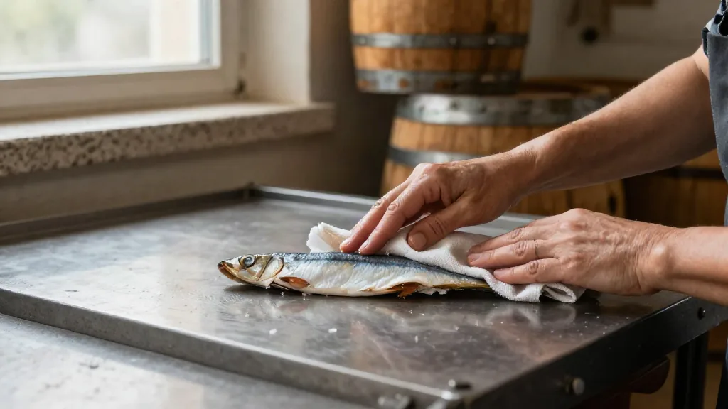 De cuatro kilos de bocarte salen cincuenta gramos de anchoa (y por eso la lata cuesta lo que cuesta)